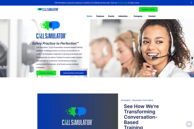 Call Simulator Agent Training 